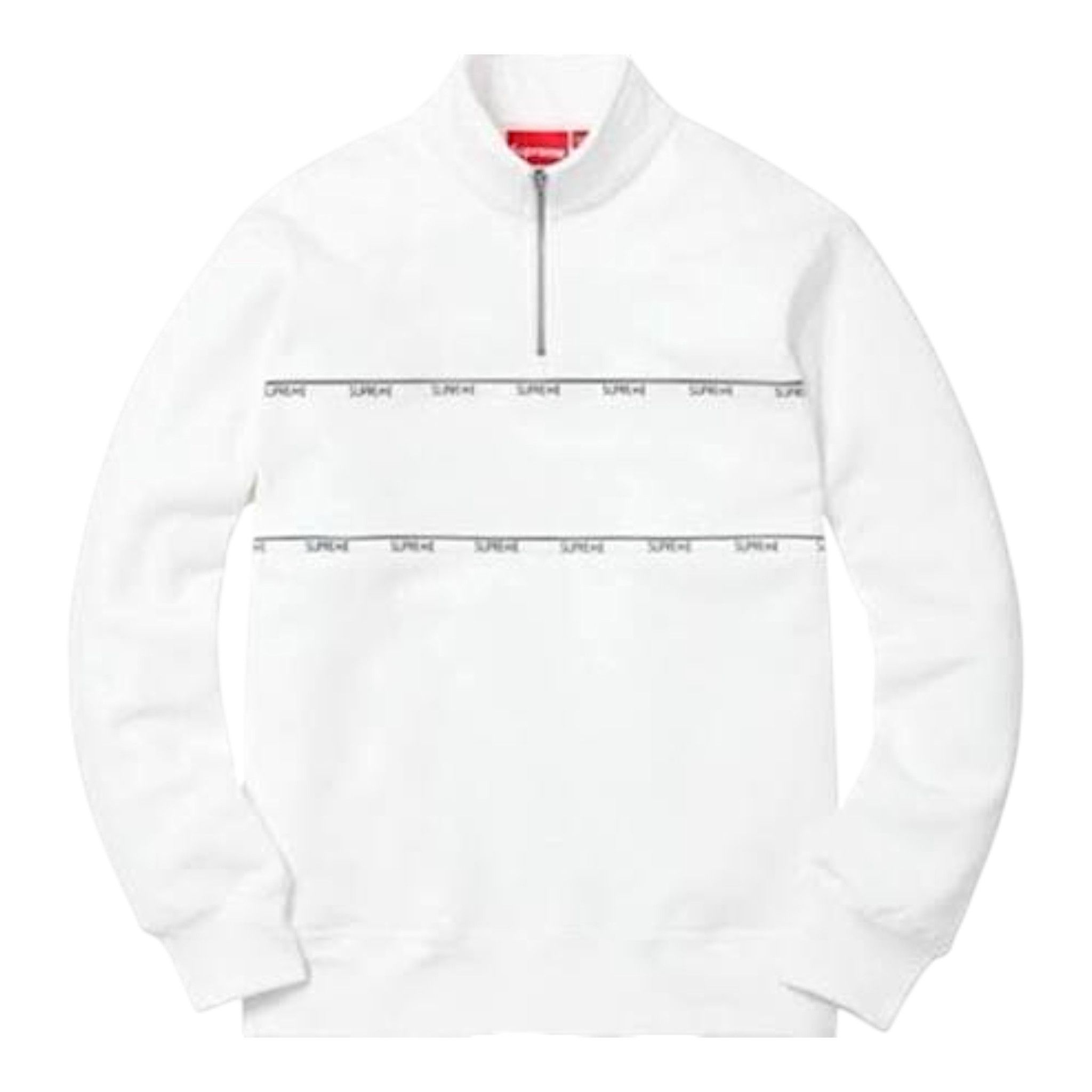 Supreme Supreme Milano Half Zip Pullover White | Grailed