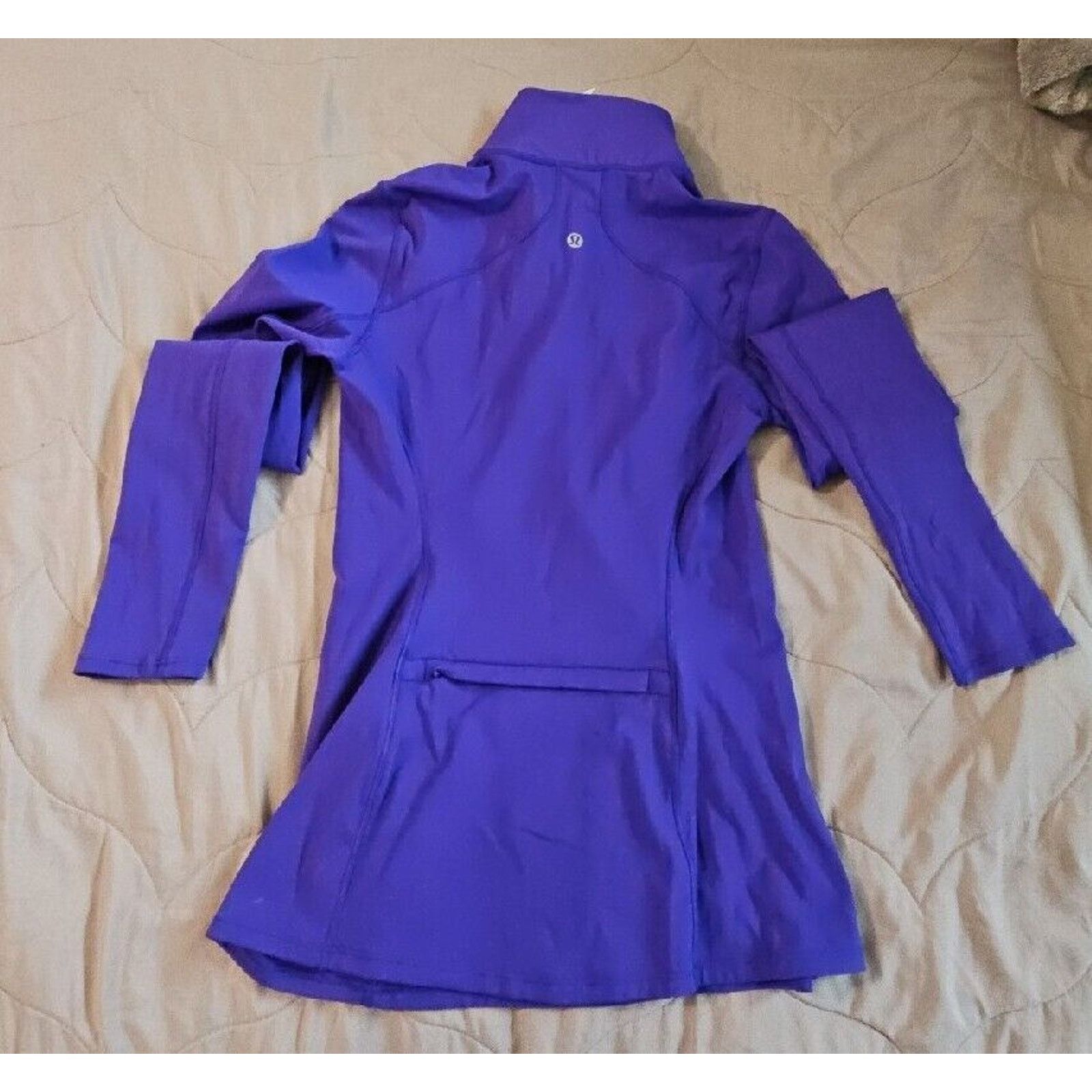 Lululemon Lululemon Best Base 1/2 Zip Purple Pullover Nulux, Size 4 Size S / US 4 / IT 40 - 2 Thumbnail