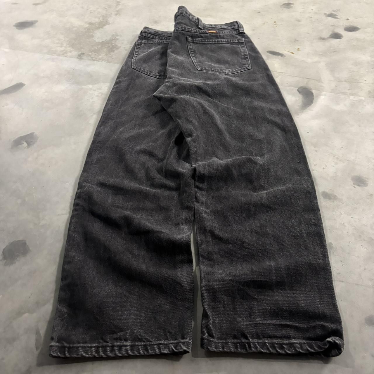 Vintage Crazy Vintage Y2K/2000s Grunge Black Essential Denim Jeans! 36x28 Size US 36 / EU 52 - 4 Thumbnail