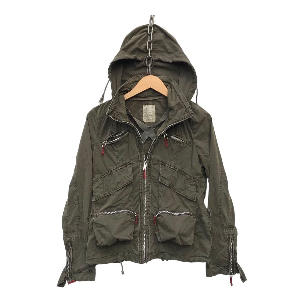 Avirex Avirex MFG Women Parachute Tactical Military Hoodie-19”x 22” Size M / US 6-8 / IT 42-44 - 1 Thumbnail