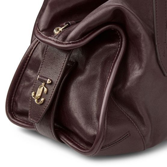 Jimmy Choo JIMMY CHOO Medium Bar Deep Merlot Top Handle Bag New & Authe Size ONE SIZE - 5 Thumbnail