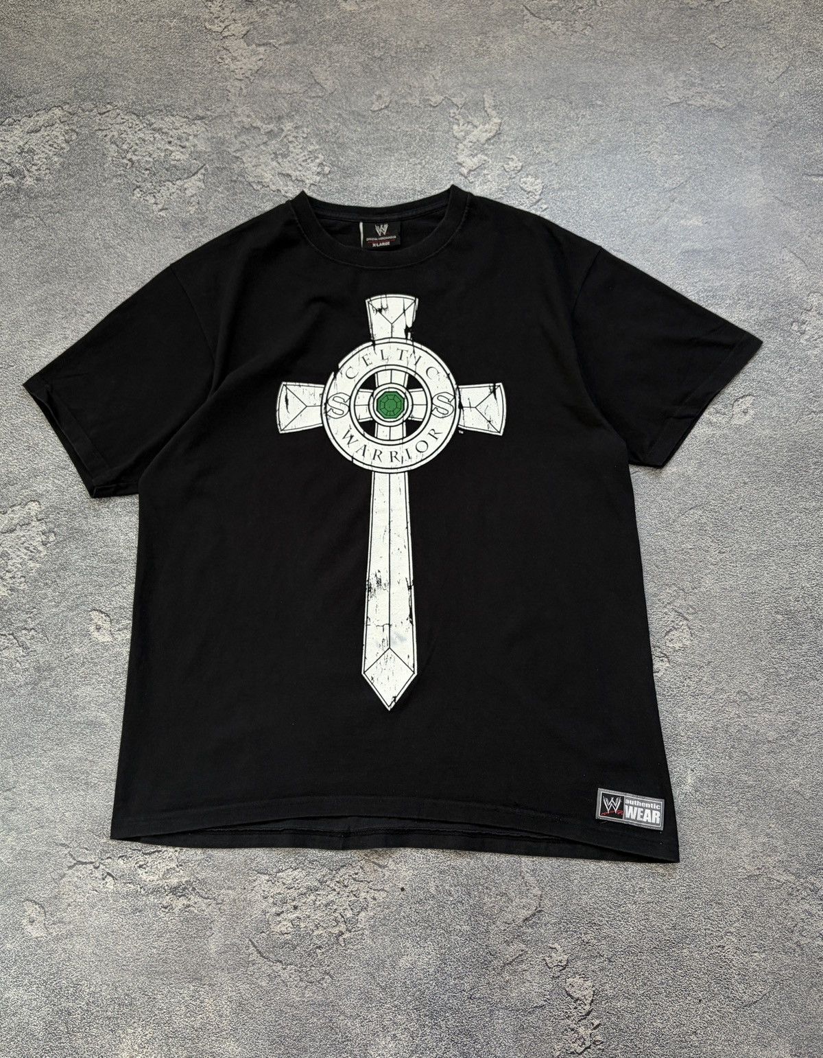 WWE Vintage Seamus Laoch Celtic Warrior WWE Authentic Tee Black Size US XL / EU 56 / 4 - 1 Thumbnail