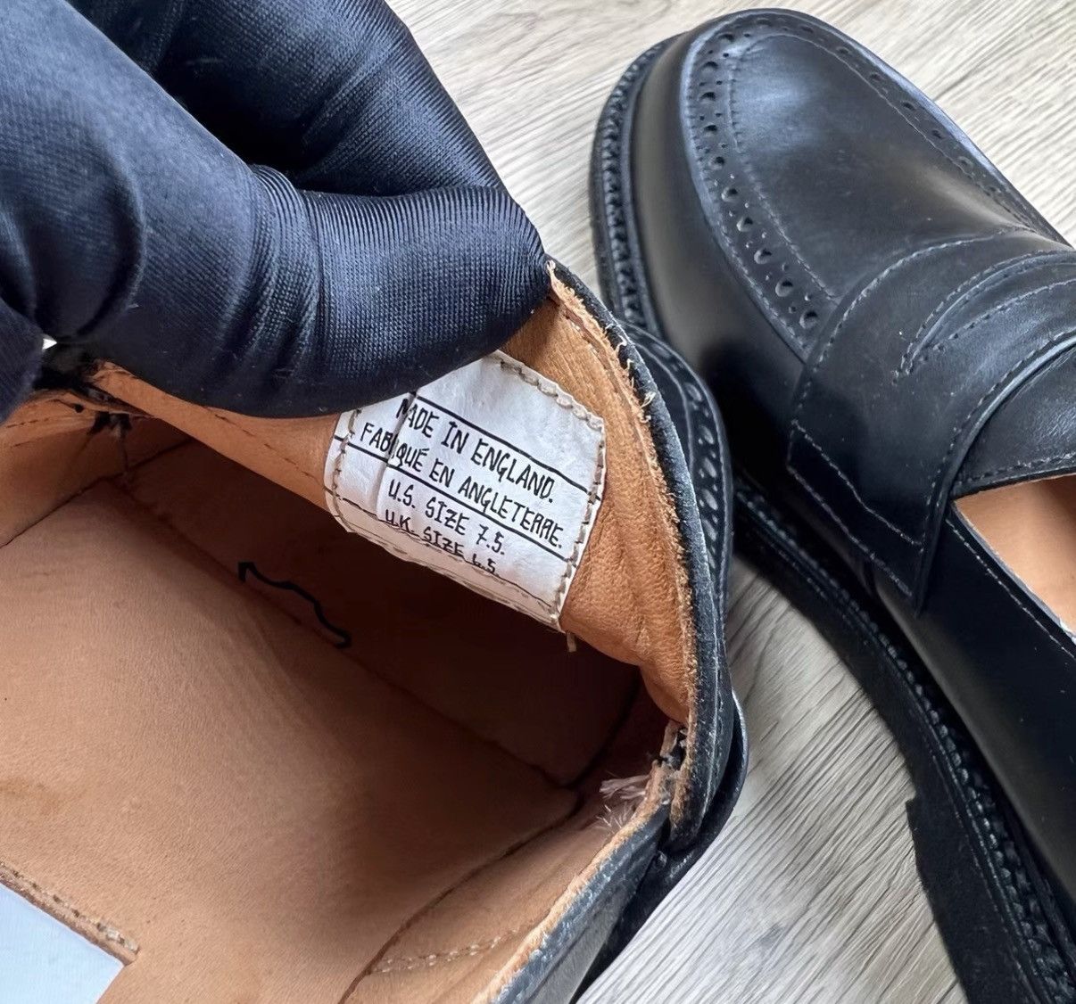 Thom Browne Thom Browne Black Slip-on Leather Shoes J41 Size US 7.5 / EU 40-41 - 6 Thumbnail