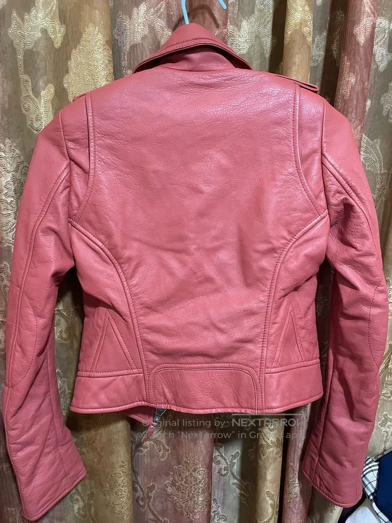 Balenciaga Balenciaga Classic Biker Leather Jacket Size XXS / US 00 / IT 34 - 2 Thumbnail