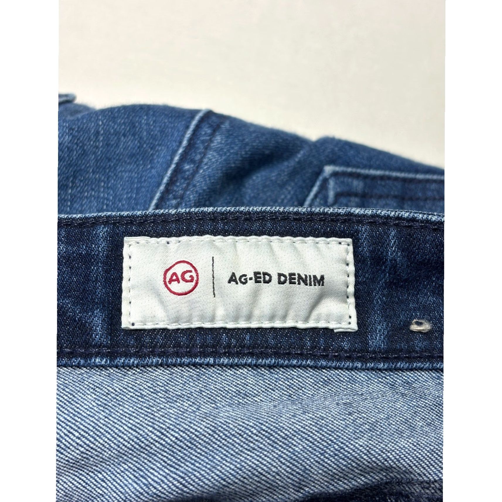 Vintage AG Adriano Goldschmied Prima Cigarette Straight Jeans Blue 28X28 Women Everyday Denim Straight Slim Pockets 5-Pocket Logo Embroidered Vintage N/A Size 28" / US 6 / IT 42 - 5 Thumbnail