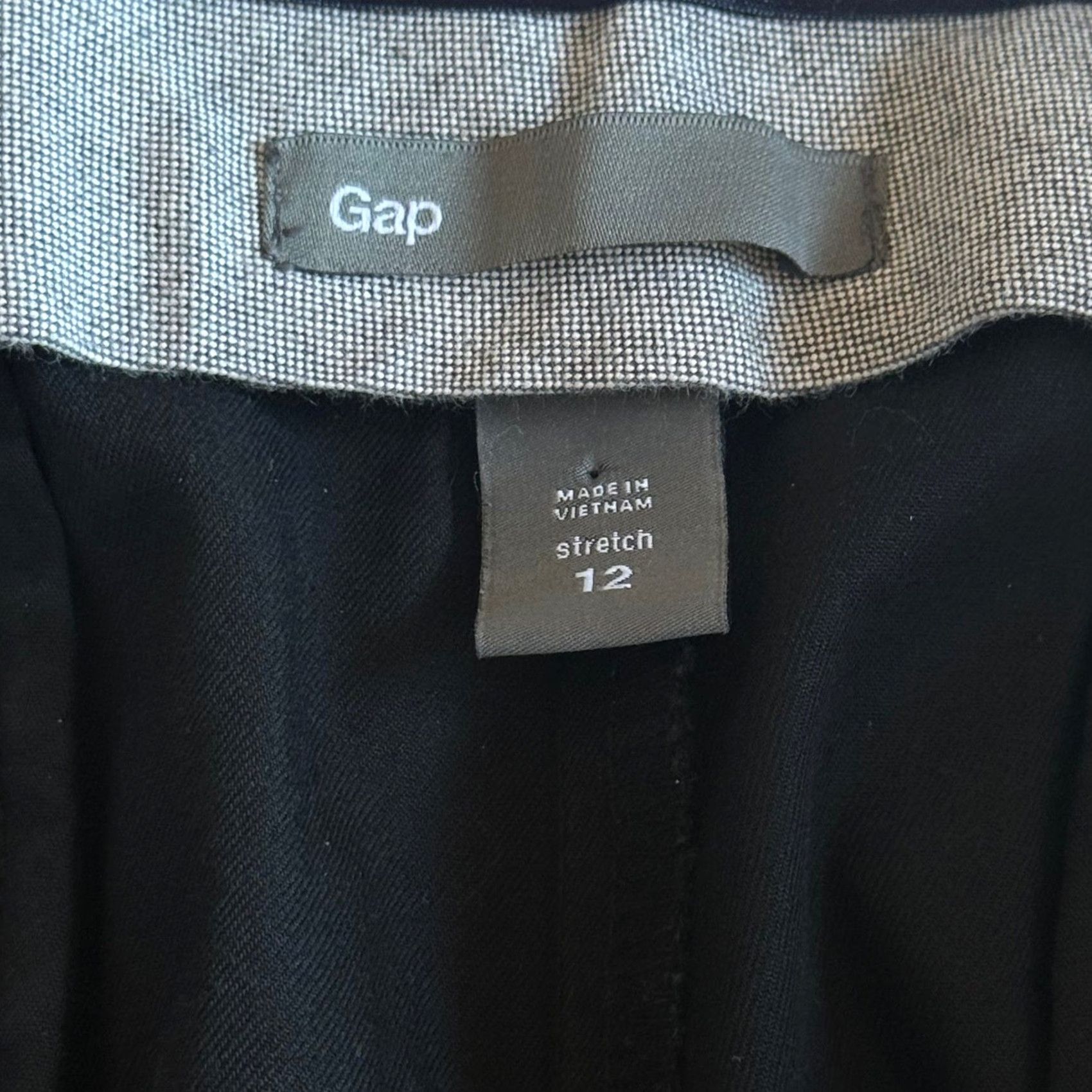 Gap VINTAGE Retro Gap Womens 12 Stretch Chino Shorts Cotton Mid Rise Summer Classic Y2K Size 25" / US 0 / IT 36 - 3 Thumbnail