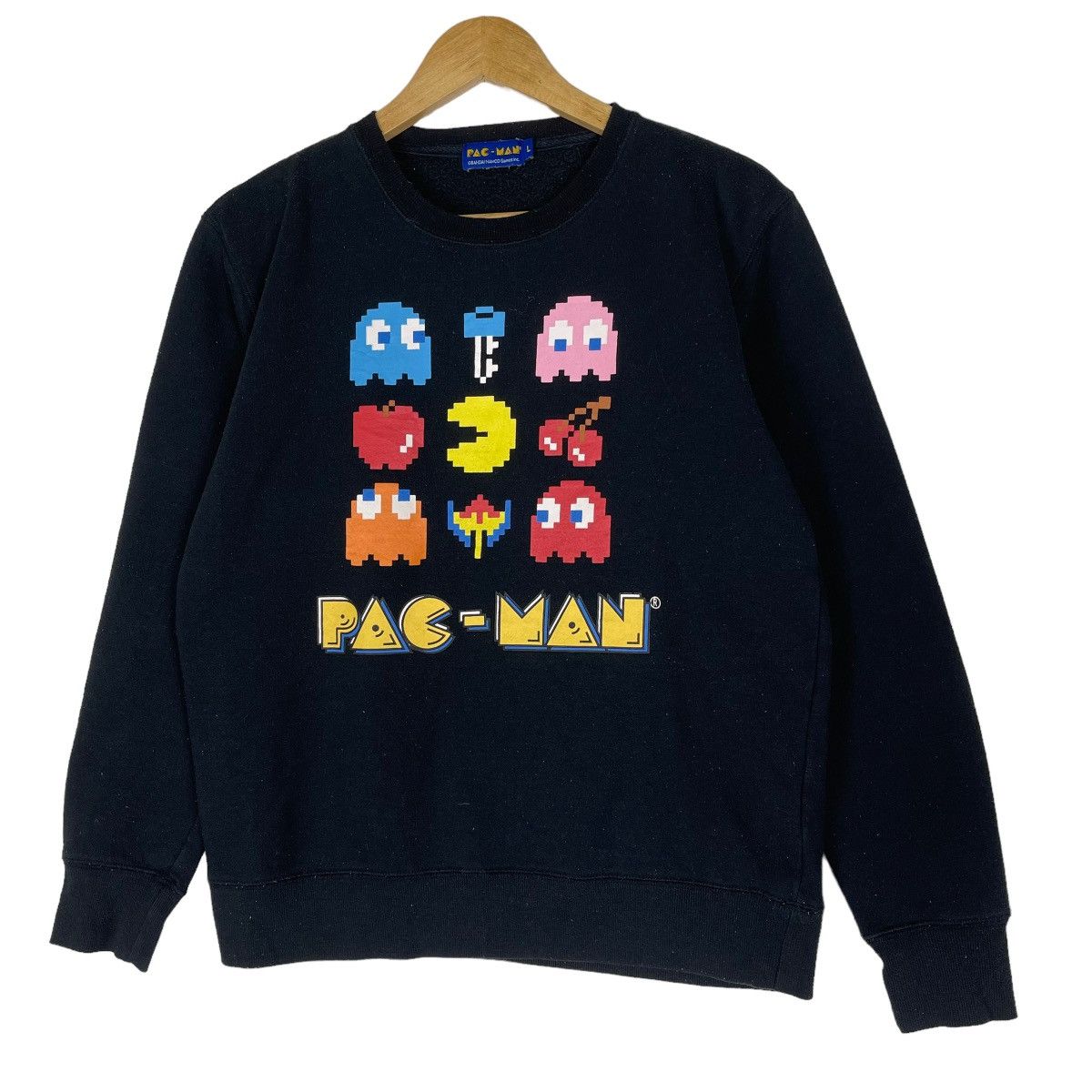 Anime Pac Man Big Logo Crewneck Sweatshirt Size US S / EU 44-46 / 1 - 3 Thumbnail