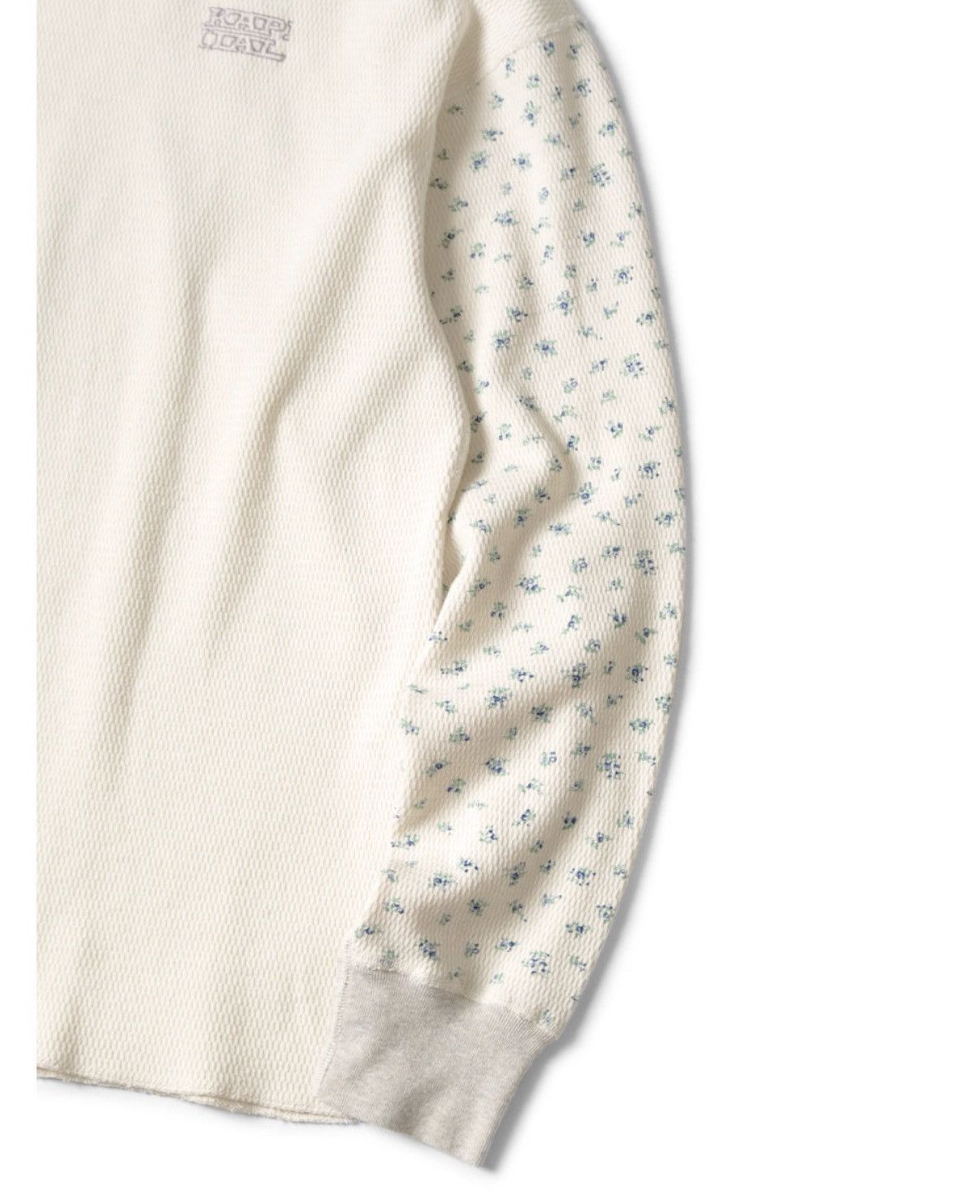Kapital Kapital 2tone Waffle Flower Long Sleeve T shirts Size US M / EU 48-50 / 2 - 4 Thumbnail