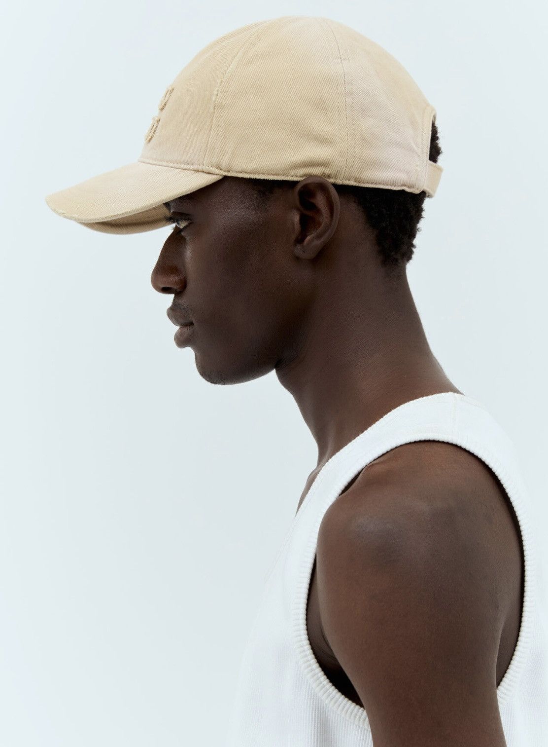 Miu Miu Miu miu denim baseball cap Size ONE SIZE - 5 Thumbnail