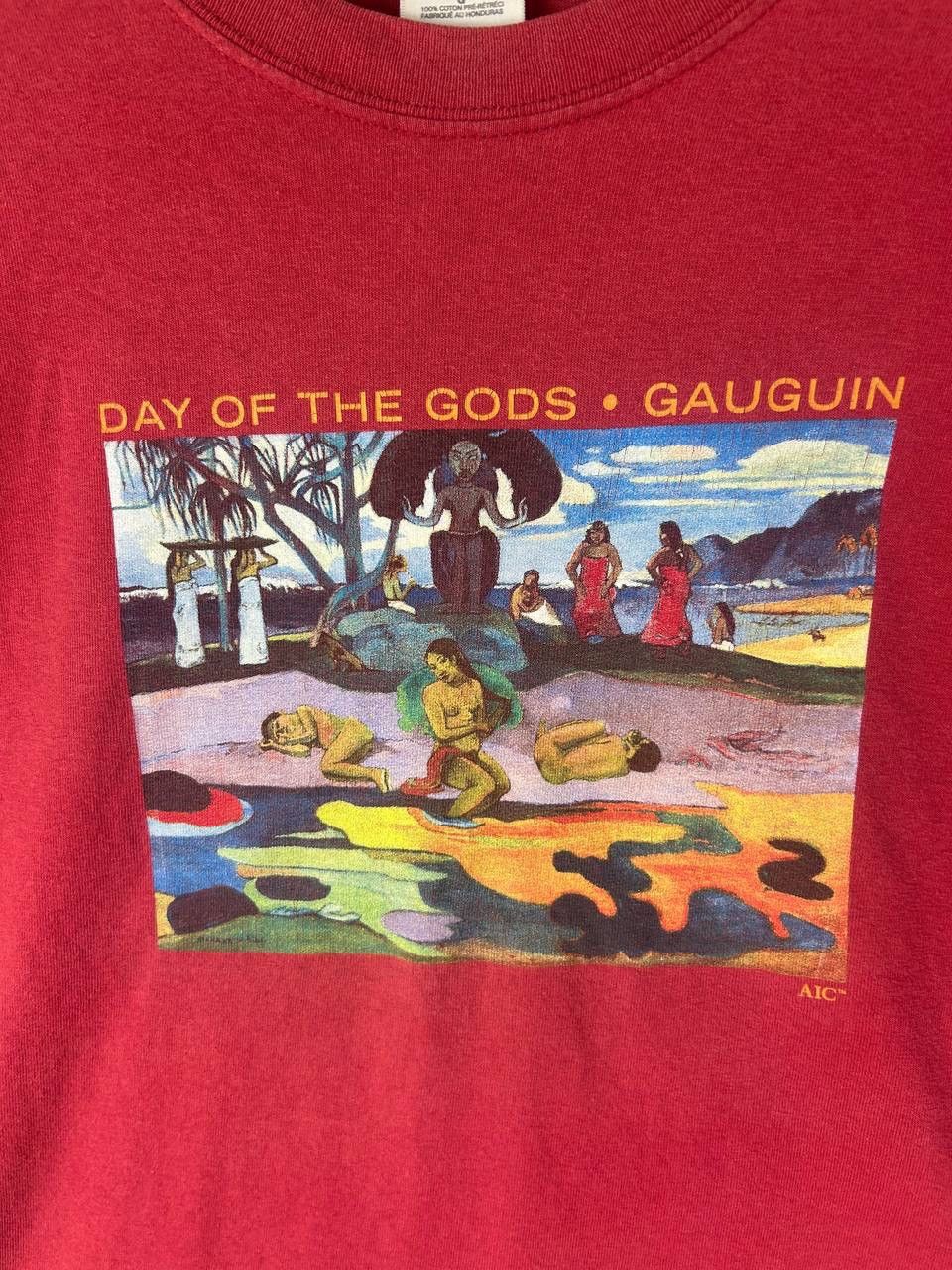 Vintage Vintage Y2K Paul Gauguin Art T-Shirt /‘Day of the Gods’ Size US L / EU 52-54 / 3 - 3 Thumbnail