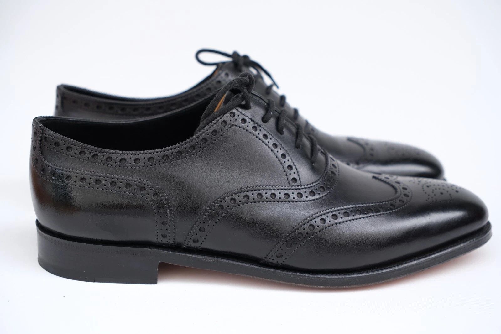 John Lobb New John Lobb Stowey Black Oxford EU 41.5 UK 7.5 / US 8.5 Size US 8.5 / EU 41-42 - 3 Thumbnail