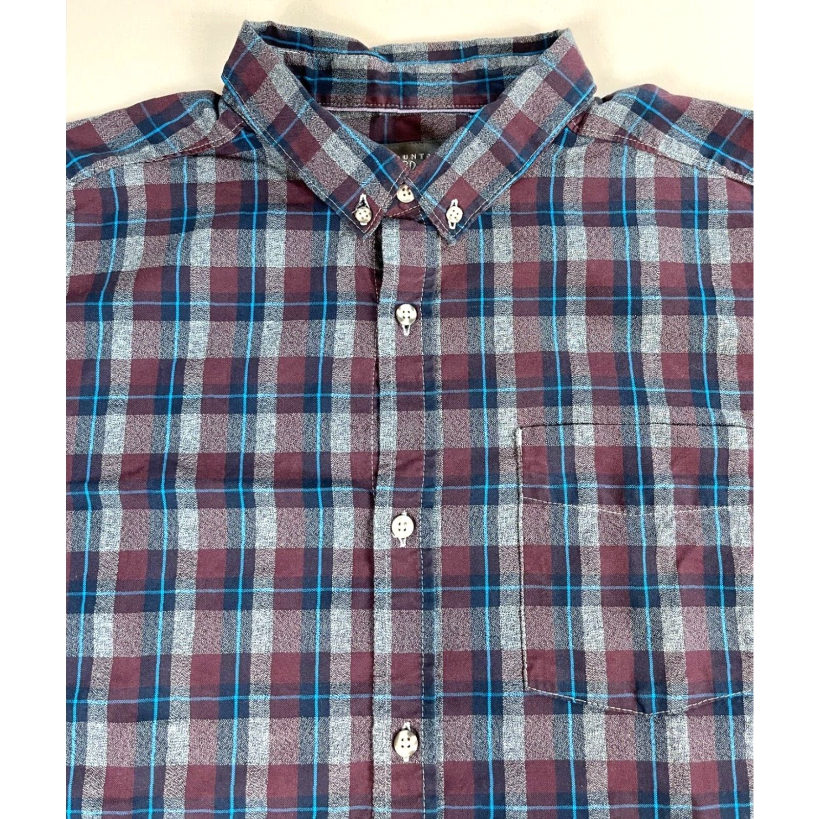 Mountain Hardwear VINTAGE Mountain Hardwear Button-Down Flannel Shirt Plaid XL Mens Size US XL / EU 56 / 4 - 2 Thumbnail