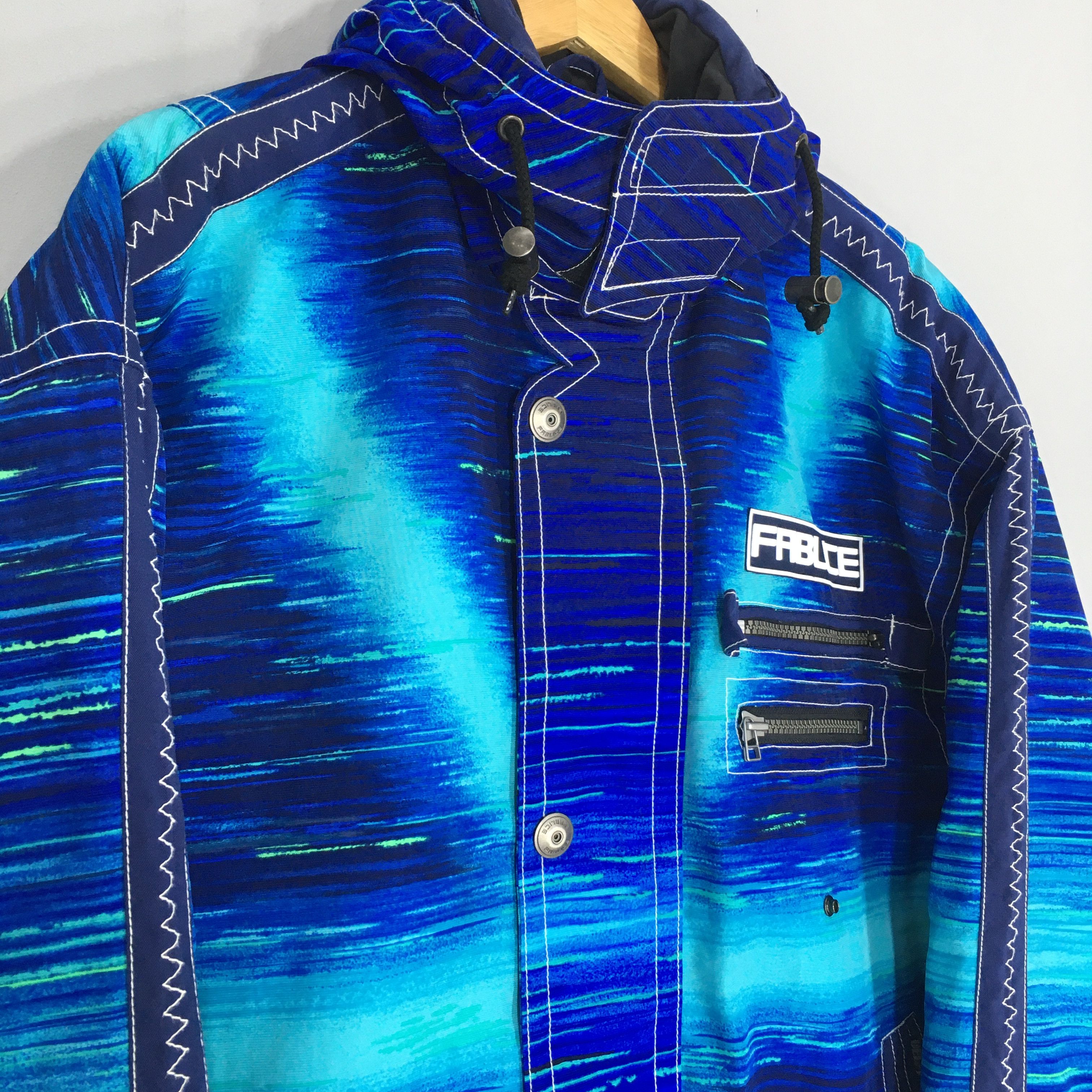 Japanese Brand × Vintage Rare Vintage Fablice Japan Ski Wear Hoodie Jacket XLarge Size US XL / EU 56 / 4 - 3 Thumbnail
