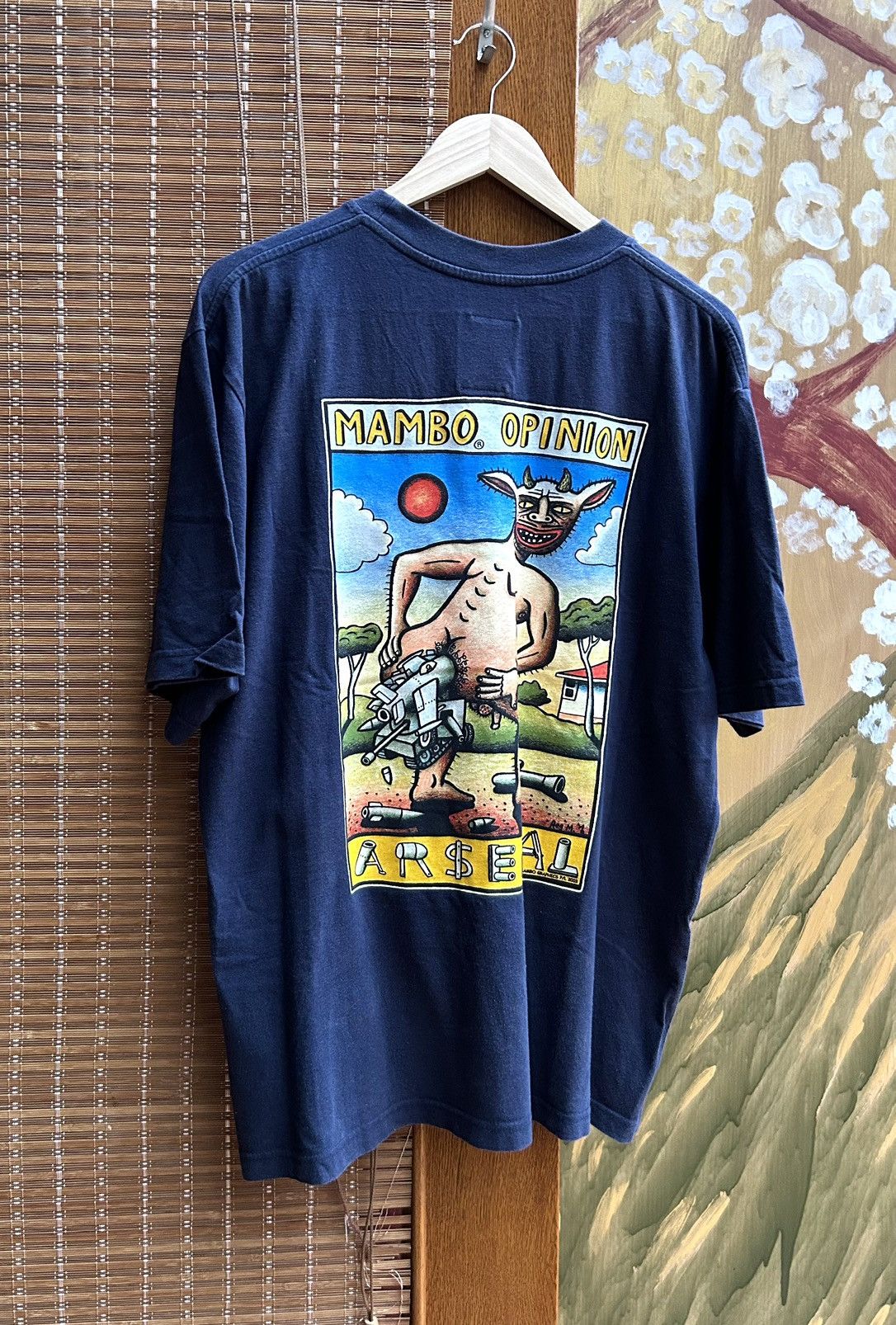 Mambo Vintage 2003 Mambo Loud Shirt Opinion Arsenal T-Shirt Size L Size US L / EU 52-54 / 3 - 1 Thumbnail