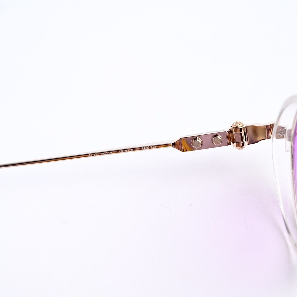 Chrome Hearts CHROME HEARTS SEX T-9 CRYSTAL GP TOKYO NIGHT SUNGLASSES Size ONE SIZE - 7 Thumbnail