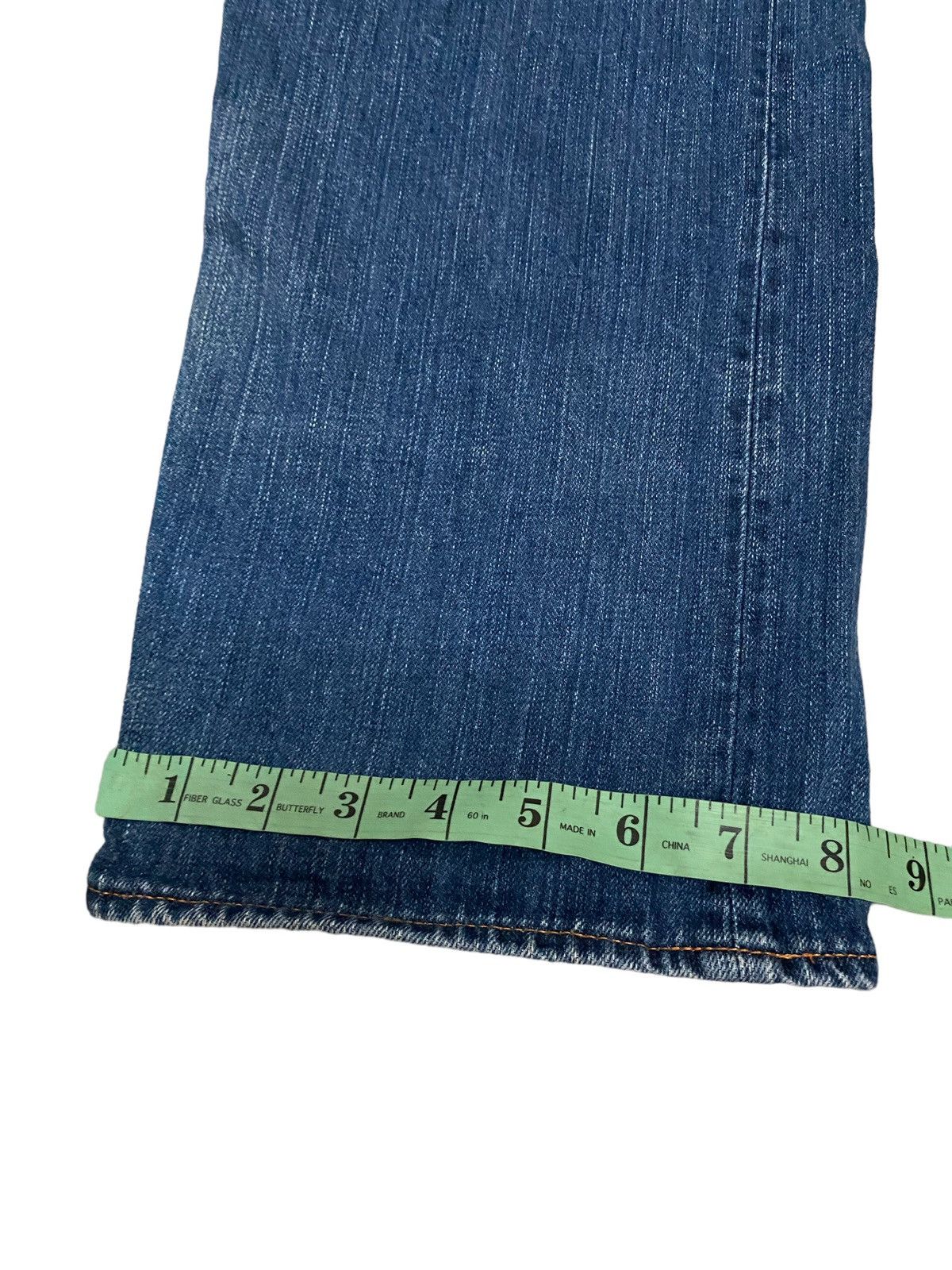 offer Vintage Evisu Distress Denim Jeans