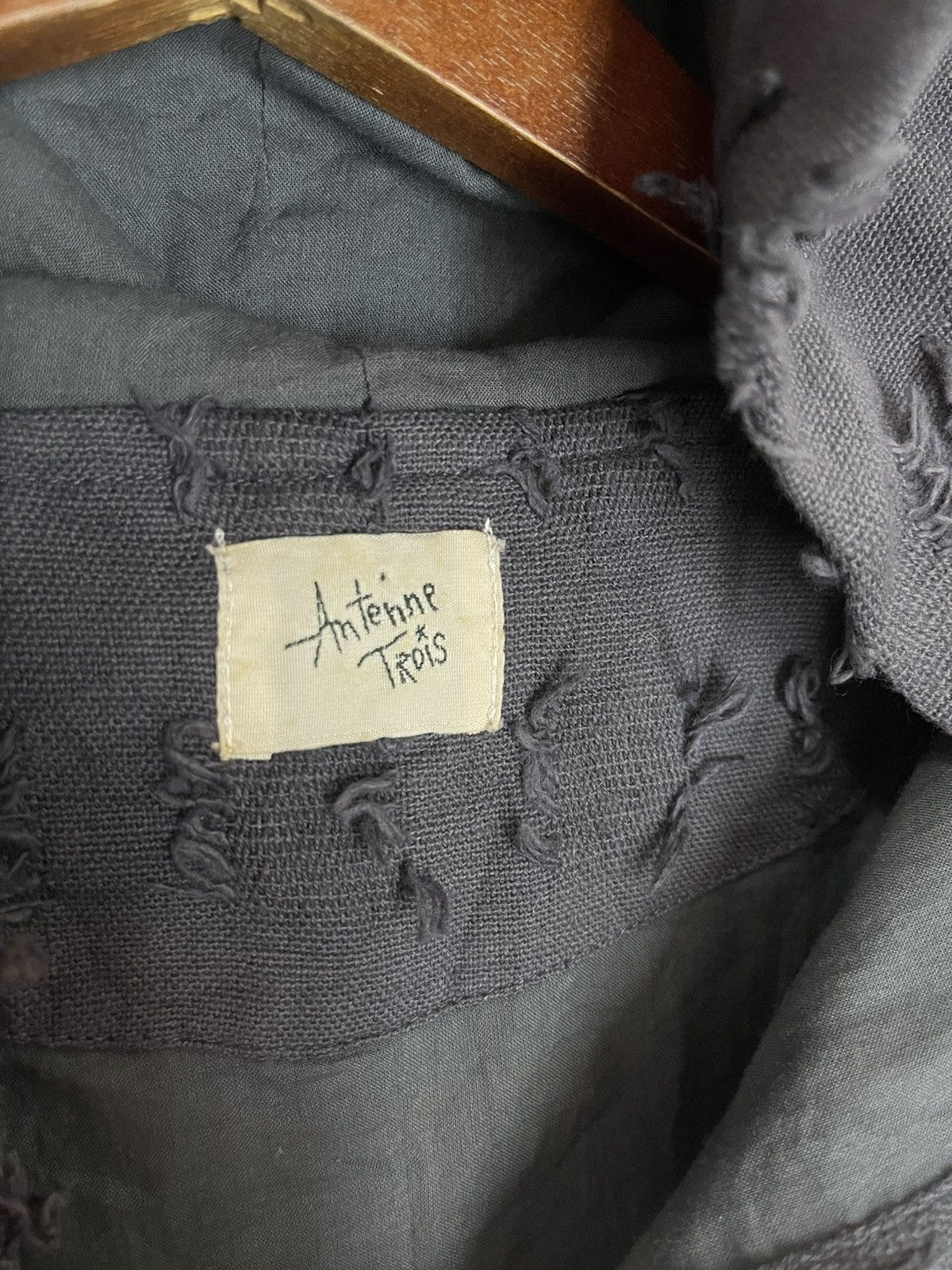 Designer × Japanese Brand VINTAGE ANTENNE TROIS DESIGNER LONG COAT Size US XL / EU 56 / 4 - 6 Thumbnail