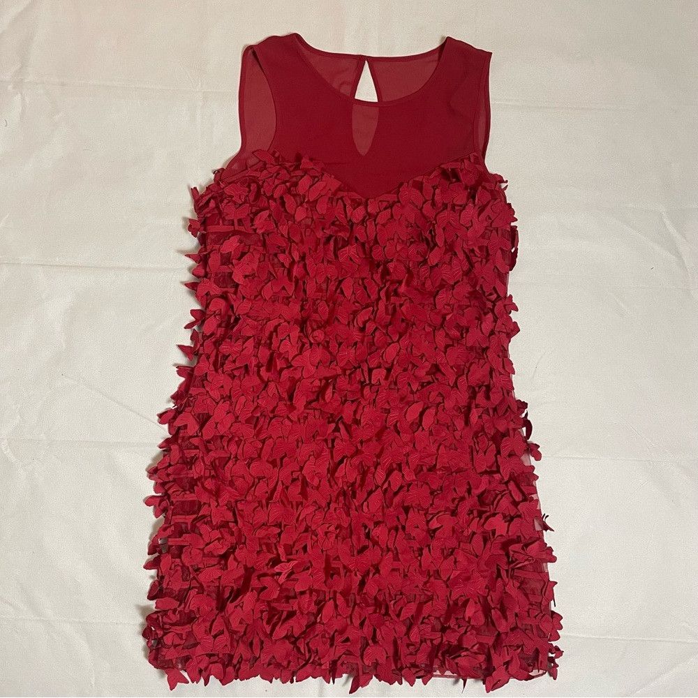 Patrizia Pepe NWT New Patrizia Pepe Abito Red Sleeveless Mini Dress Size Size S / US 4 / IT 40 - 5 Thumbnail
