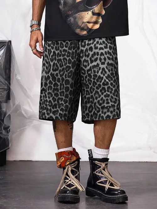 Jean Hirayama x eko VIntage Leopard Print shorts TRAP Size US 32 / EU 48 - 7 Thumbnail