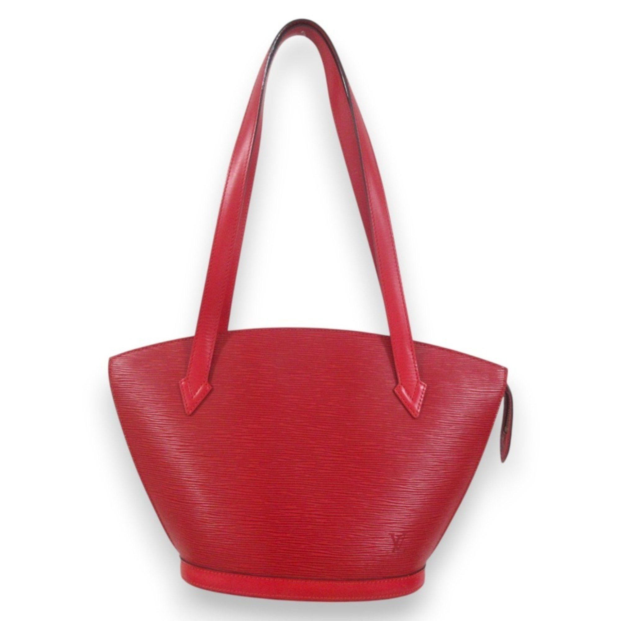 Louis Vuitton Epi Saint Jacques Tote Bag One Shoulder M52267 Castilian Red Women's