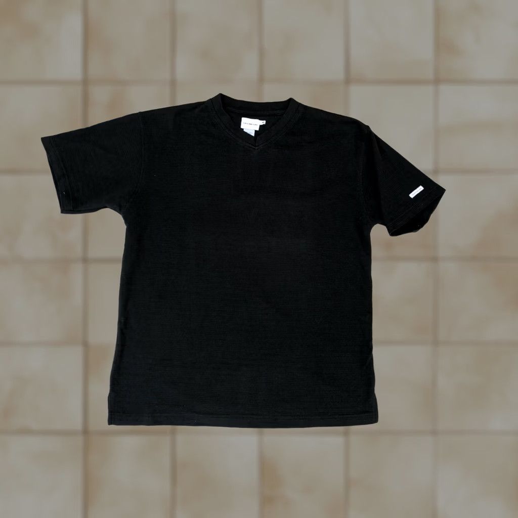 Calvin Klein Vintage Calvin Klein T Shirt Medium Retro 90s Striped Thermal Men's Size US M / EU 48-50 / 2 - 1 Thumbnail