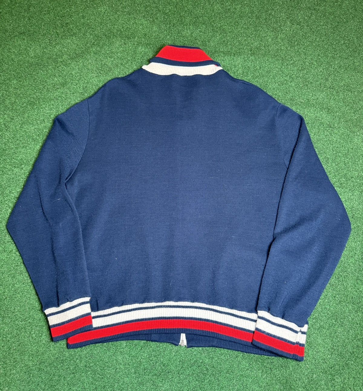Vintage Vintage 70s Ego Trix Hidaco Full Zip Track Jacket Sweatshirt Size US XL / EU 56 / 4 - 3 Thumbnail