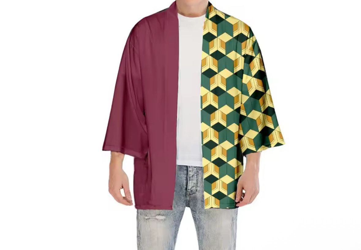 Japanese Brand Y2K Anime Demon Costume Japanese Outfit Cosplay Kimono Size US L / EU 52-54 / 3 - 1 Thumbnail