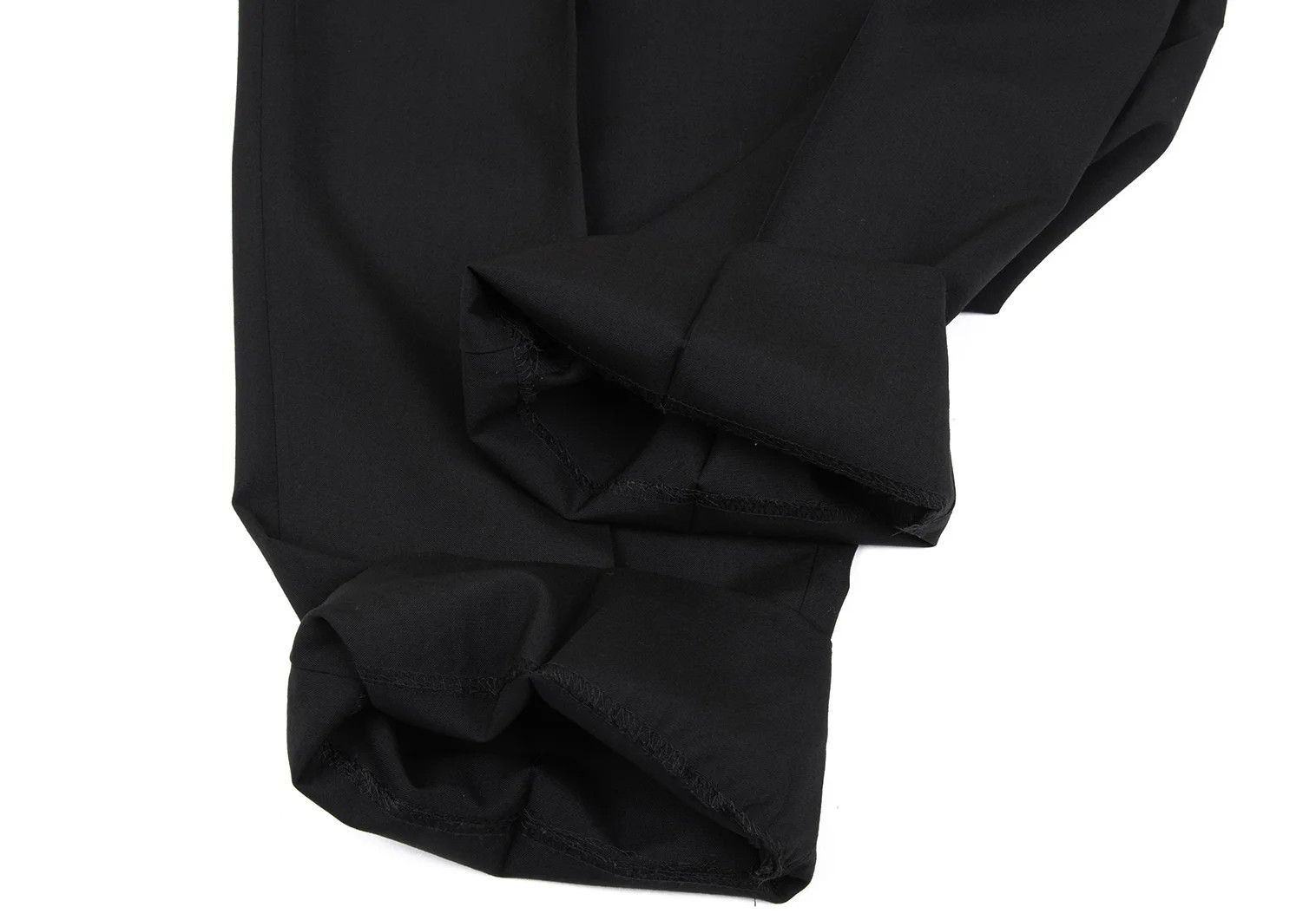 Yohji Yamamoto Yohji Yamamoto Wool Two-Tuck Pants Black 4 Size US 34 / EU 50 - 6 Thumbnail