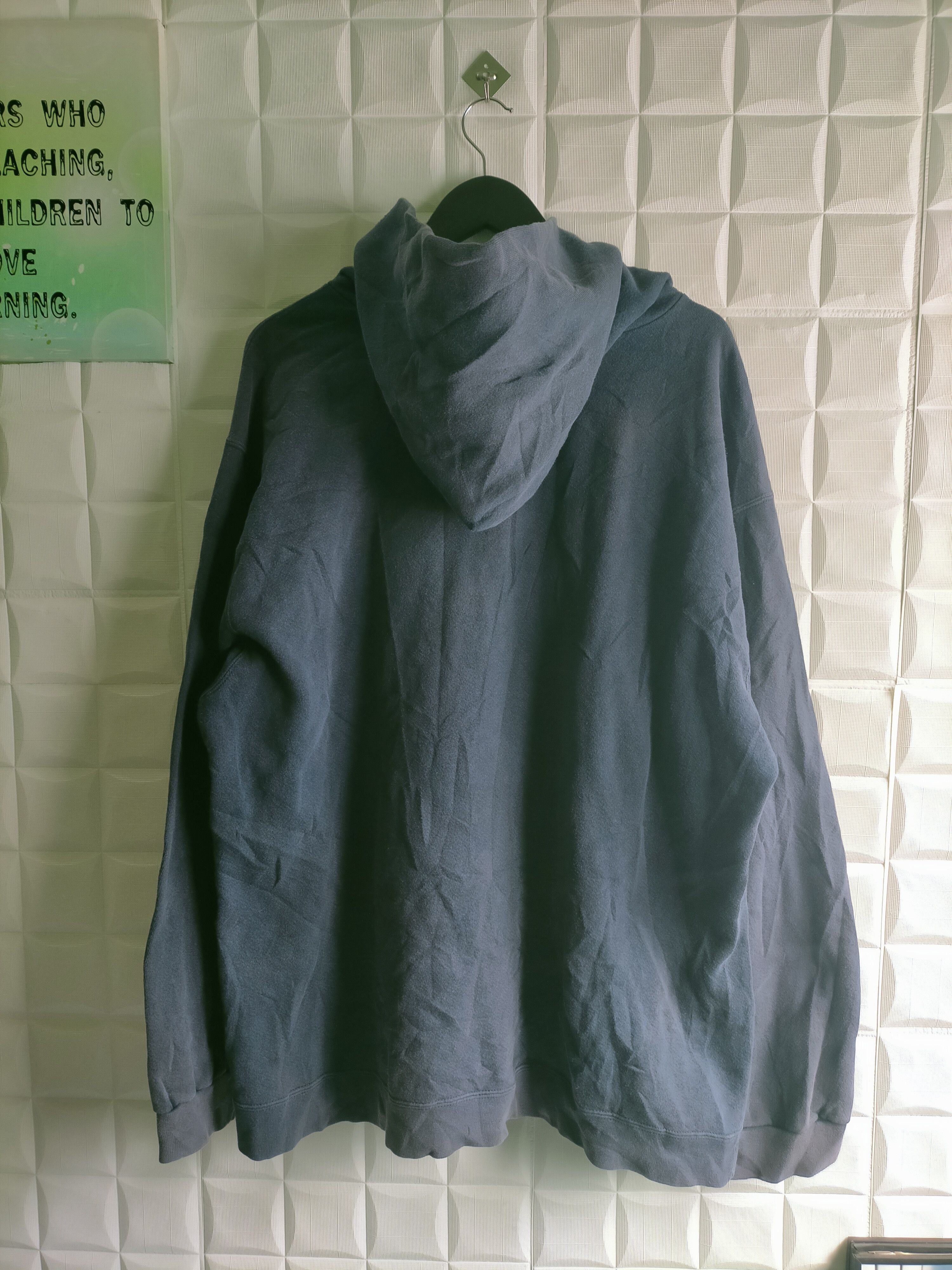 Nike × Vintage 🔥Vintage 1990s Nike Center Swoosh Hoodie Travis Scott Size US XXL / EU 58 / 5 - 4 Thumbnail