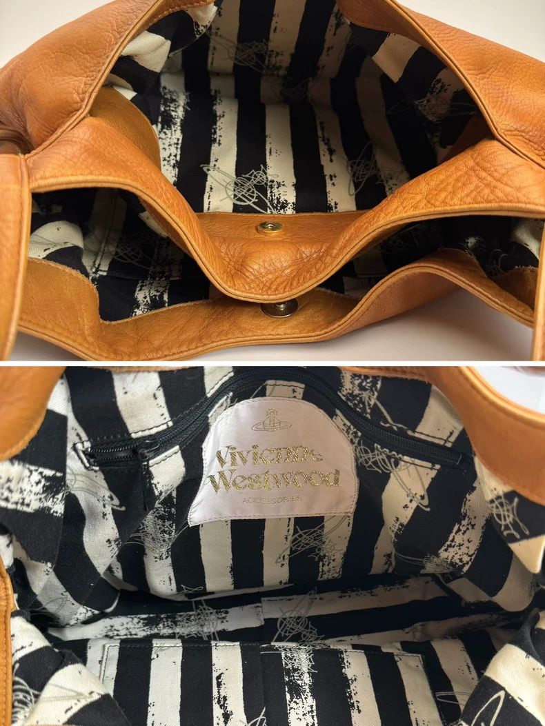 Vivienne Westwood Vivienne Westwood Brown tasselled yuanbao bag Size ONE SIZE - 6 Thumbnail