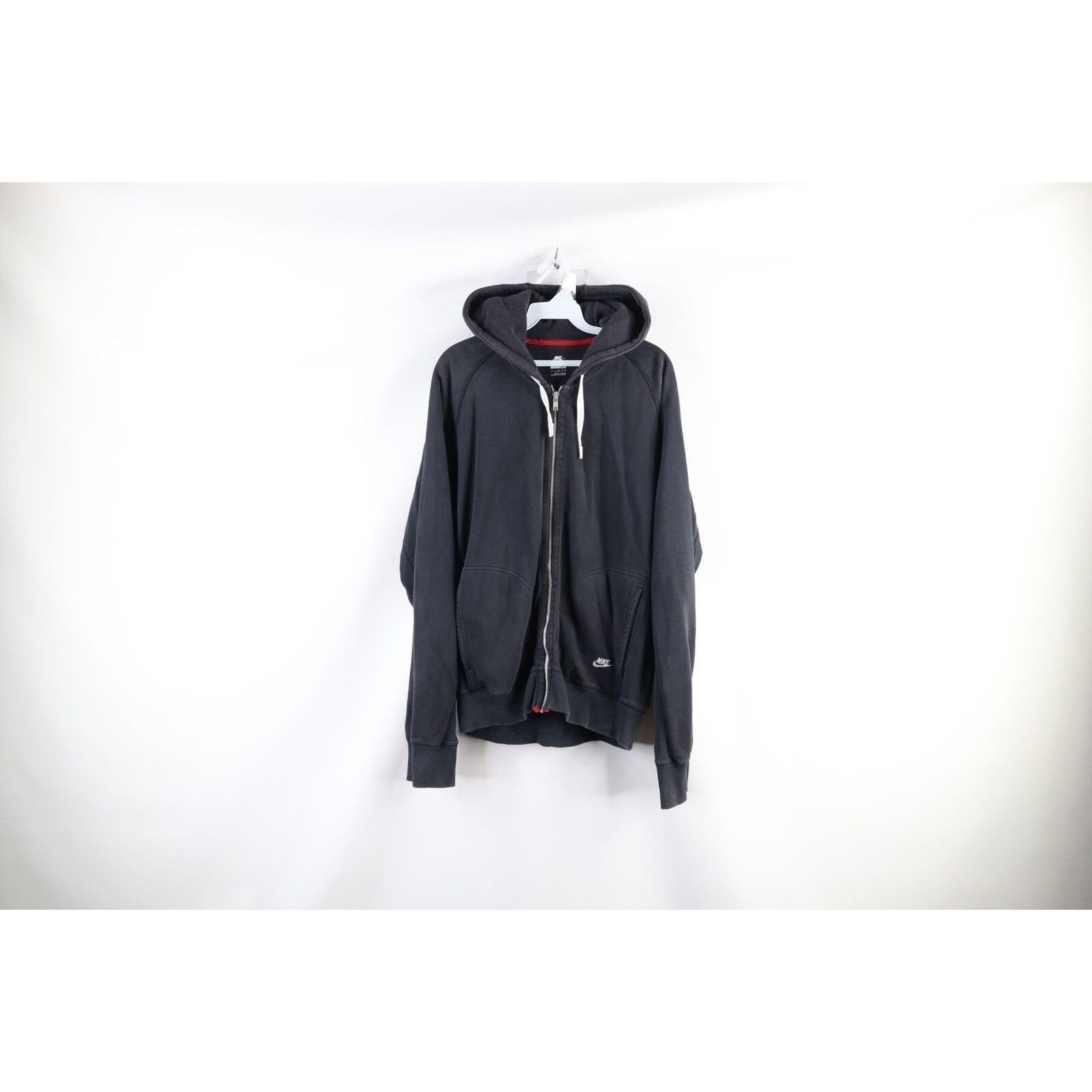 image of Nike Travis Scott Mini Swoosh Full Zip Hoodie in Black, Men's (Size Medium)