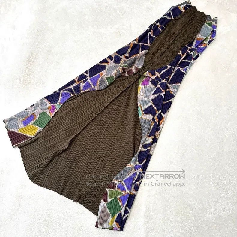 Issey Miyake Issey Miyake Ruched Irregular Long Dress Size L / US 10 / IT 46 - 5 Thumbnail