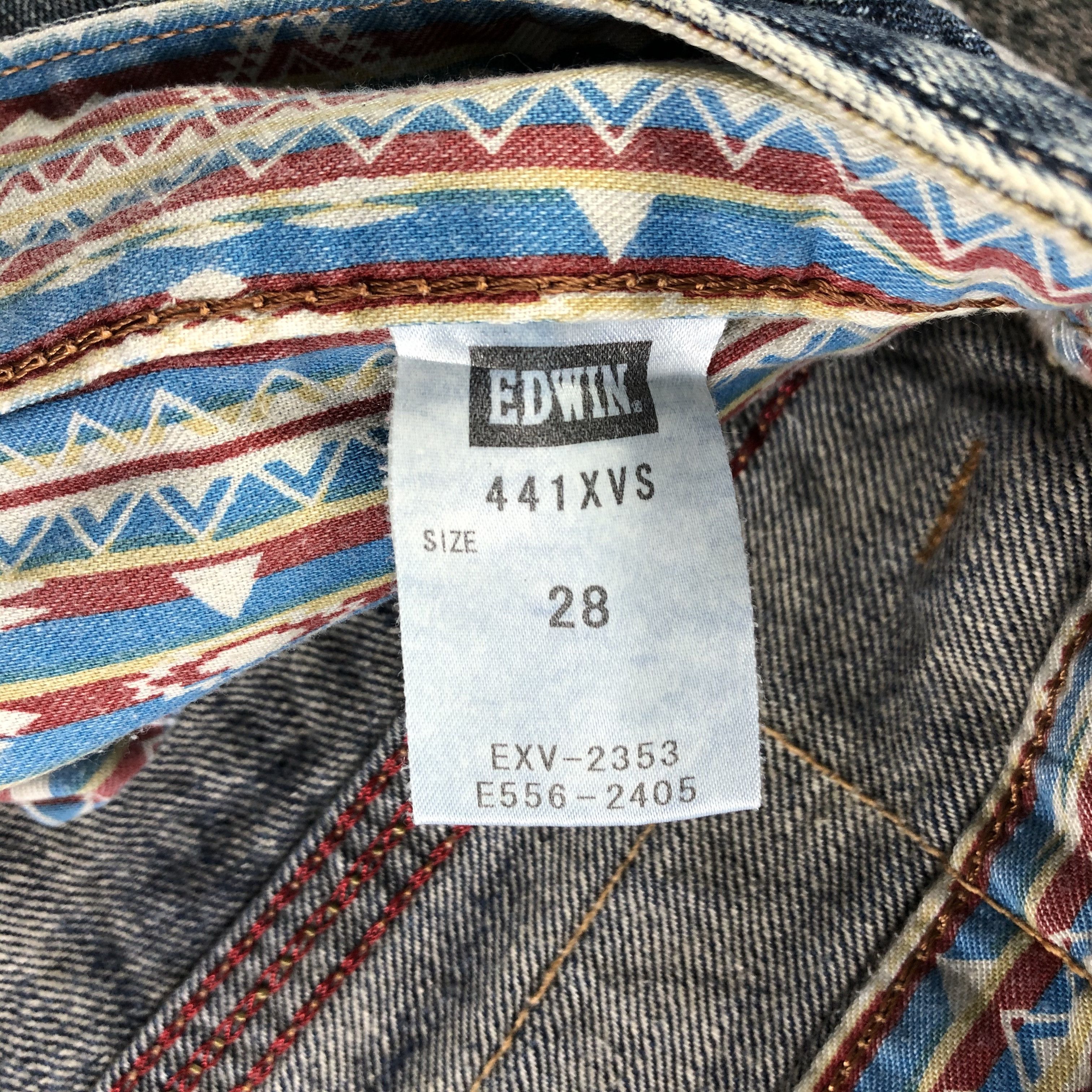 Edwin Edwin XV Jeans Distressed Flare Denim KJ1710 Size US 28 / EU 44 - 10 Thumbnail