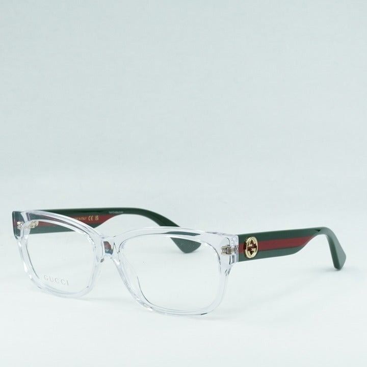 image of New Gucci Gg0278O 016 Eyeglasses in White, Women's