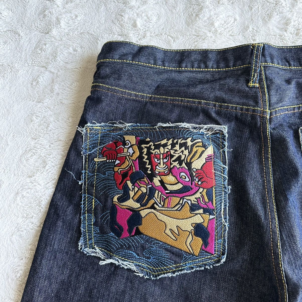 RMC Jeans Vintage Red Monkey Company RMC Jeans Mens 38x28 Tag 40 Dark Size US 38 / EU 54 - 8 Thumbnail