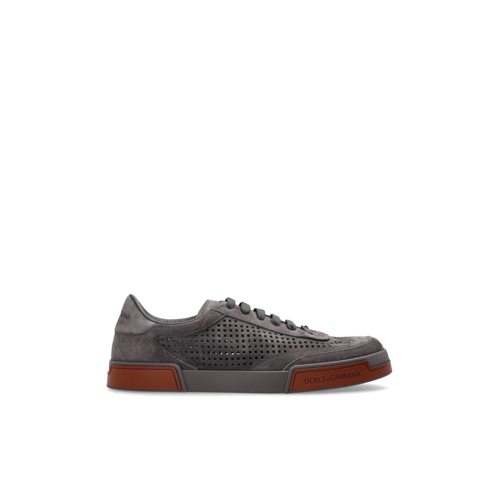 DOLCE&GABBANA Gray Suede Sports Sneakers New & Authentic (Me