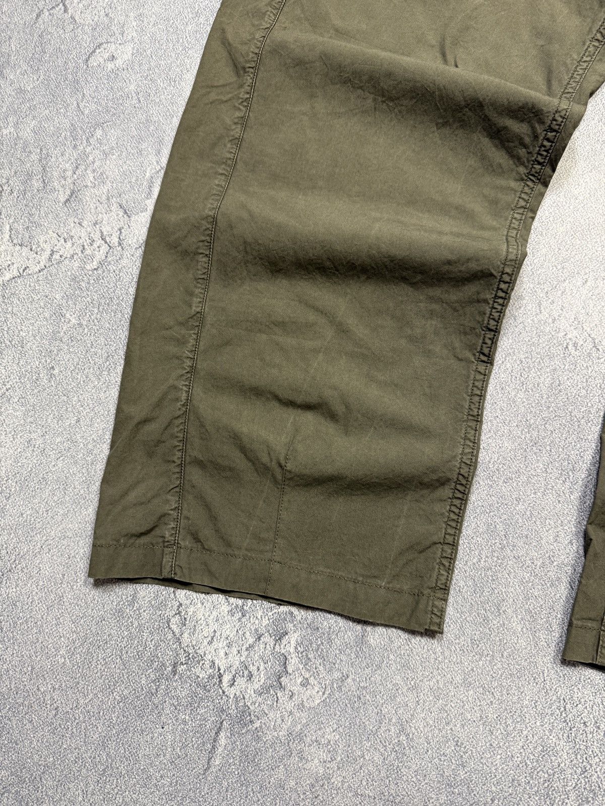 Stone Island Stone Island Denim Crazy Cargo Baggy Pants Japanese Style Size US 33 - 5 Thumbnail