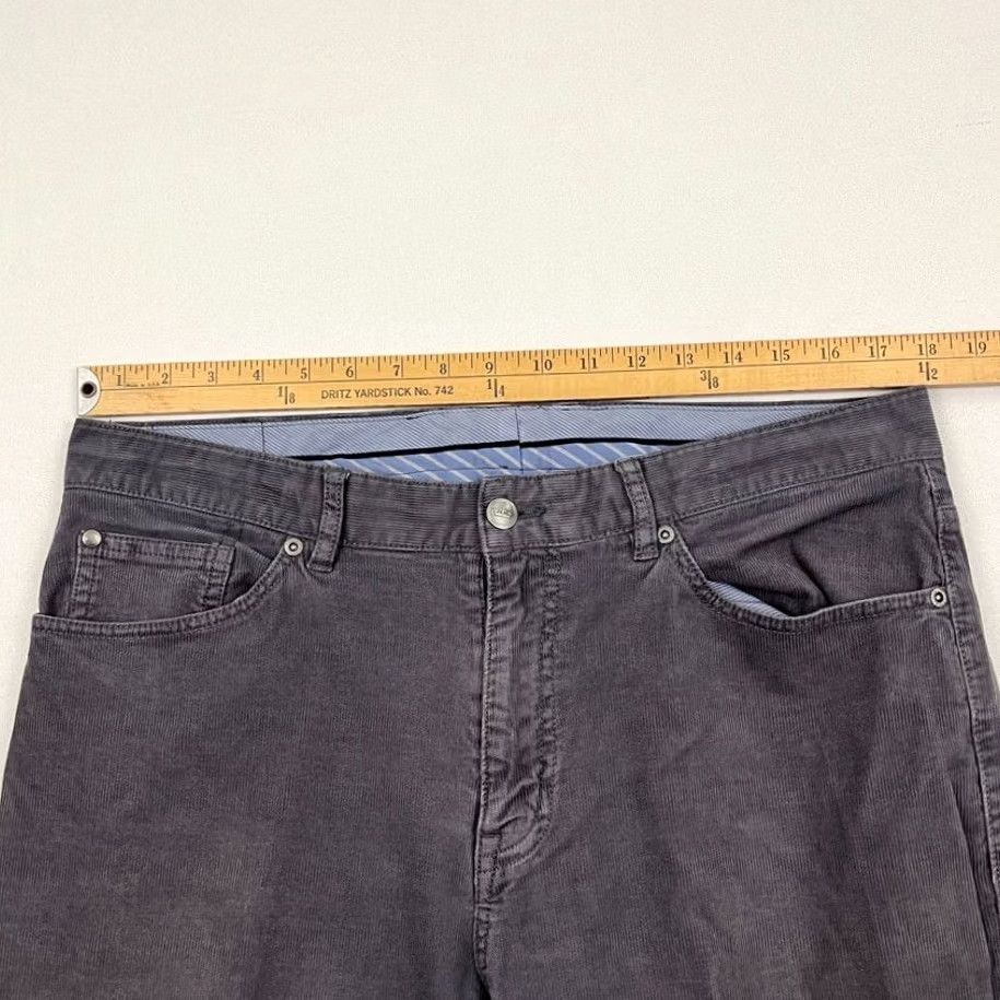 Peter Millar Peter Millar Superior Soft Corduroy Pants Mens 36 x 29 Gray Rehoboth Golf Chino Regular Straight Size US 36 / EU 52 - 6 Thumbnail