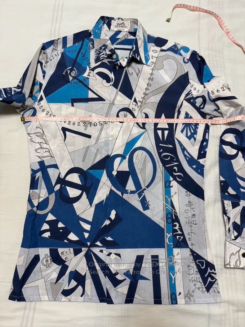 Hermes Hermes size 38 Shirt with special craft fabric Size US M / EU 48-50 / 2 - 4 Thumbnail