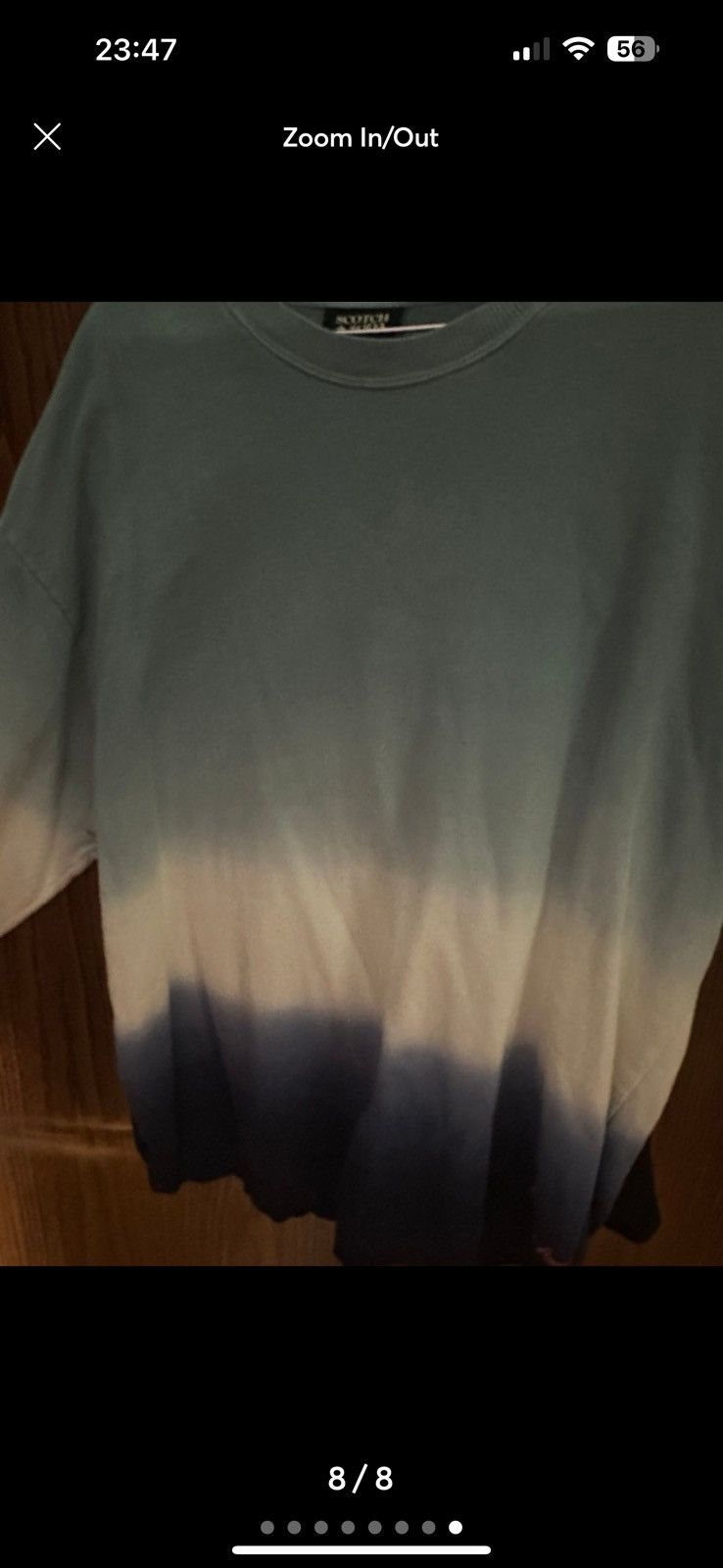 Scotch & Soda SCOTCH AND SODA TIE-DYE FELPA CREWNECK SWEATSHIRT Size US XXL / EU 58 / 5 - 3 Thumbnail
