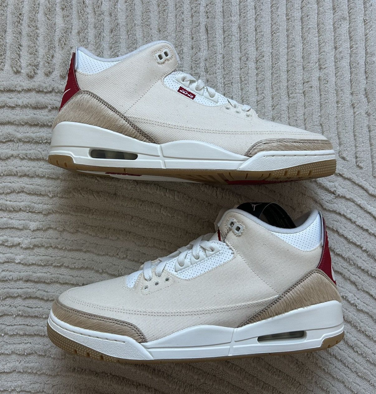 Jordan Brand × Levi's Levi’s x Air Jordan 3 Retro (Lunar New Year) Size US 12 / EU 45 - 1 Thumbnail