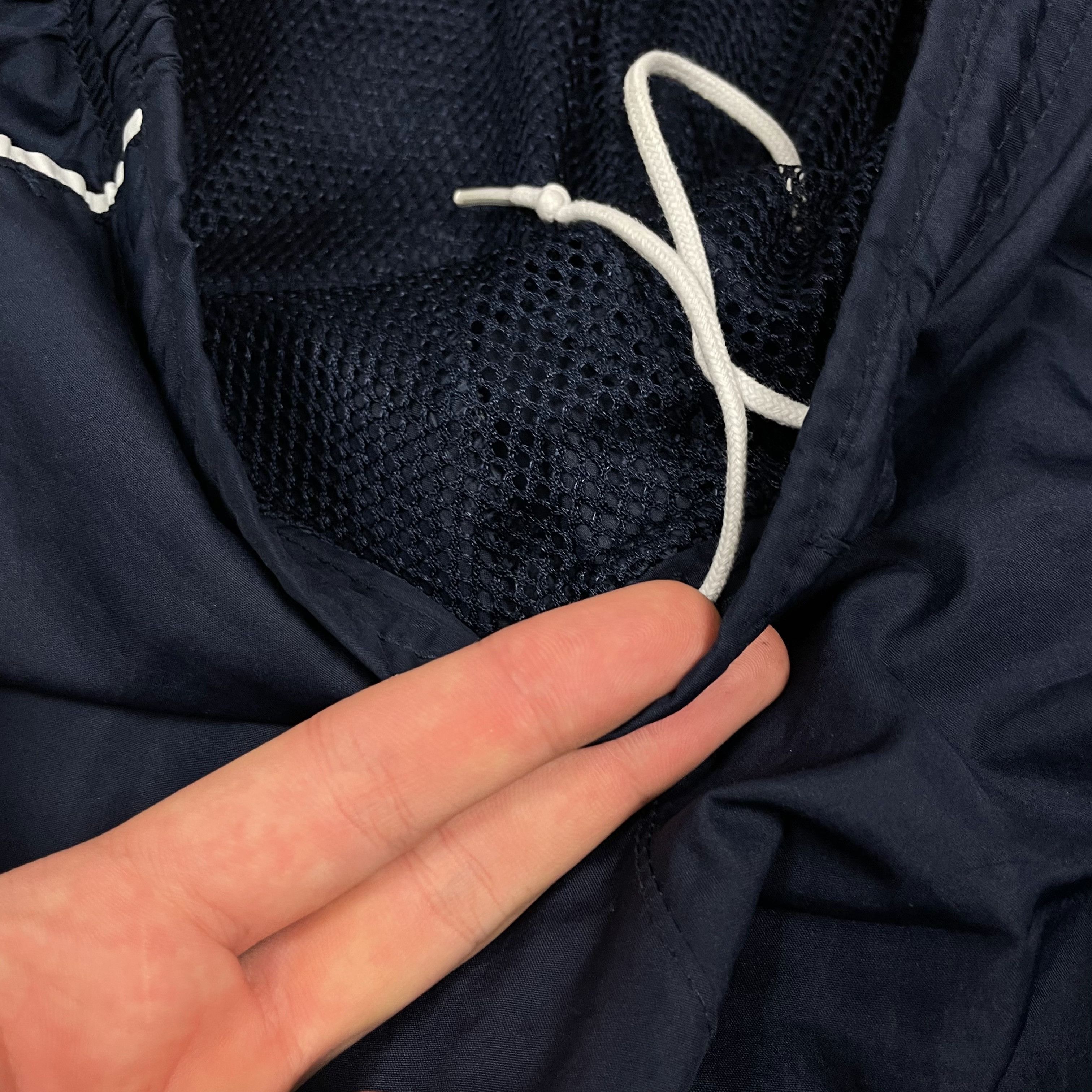 Nike Nike Men Navy High-Rise Ankle Zip Straight Track Pants Small Size US 30 / EU 46 - 8 Thumbnail