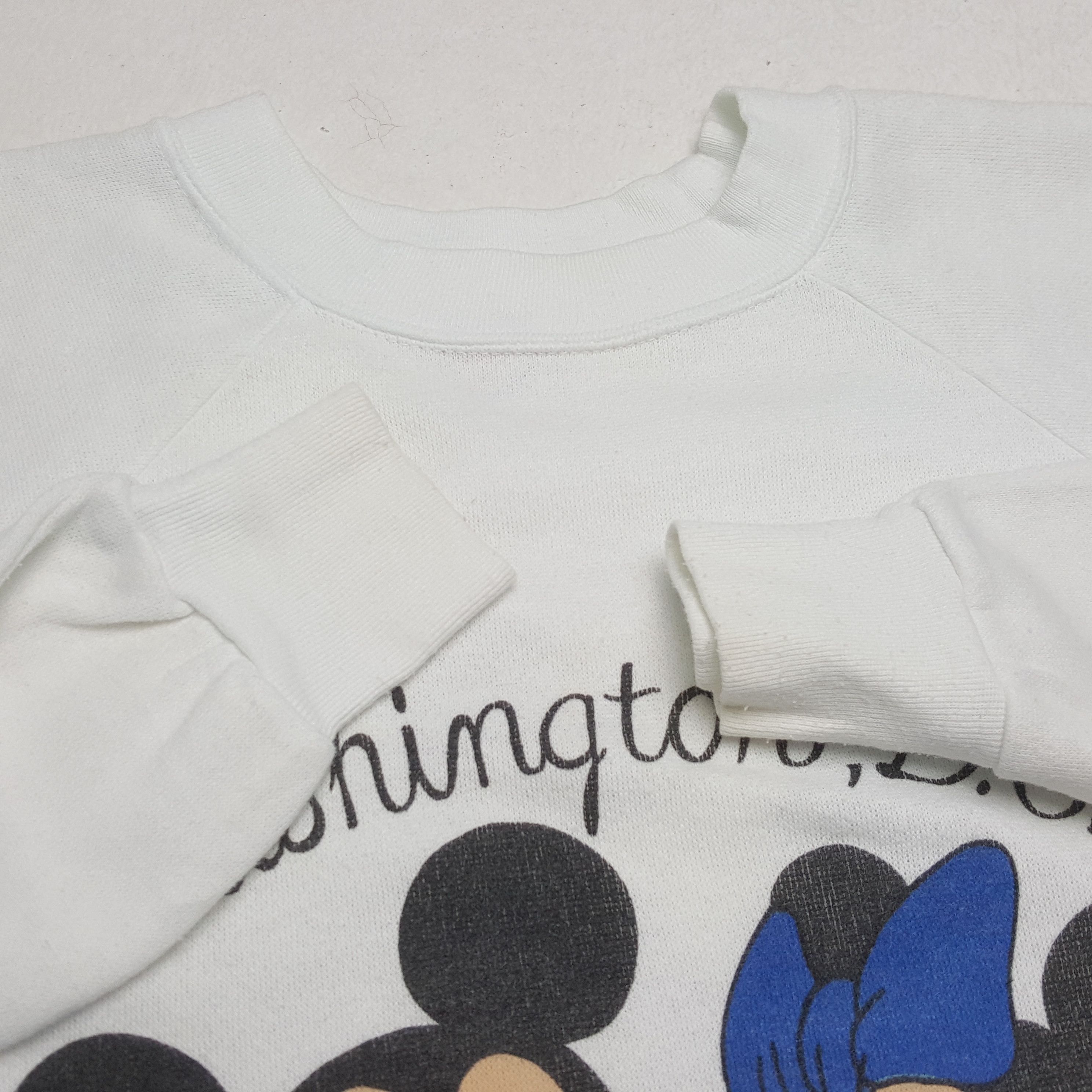 Disney × Mickey Mouse × Vintage Vintage 90's DISNEY MICKEY MOUSE Promotion Sweatshirts Size US M / EU 48-50 / 2 - 9 Thumbnail