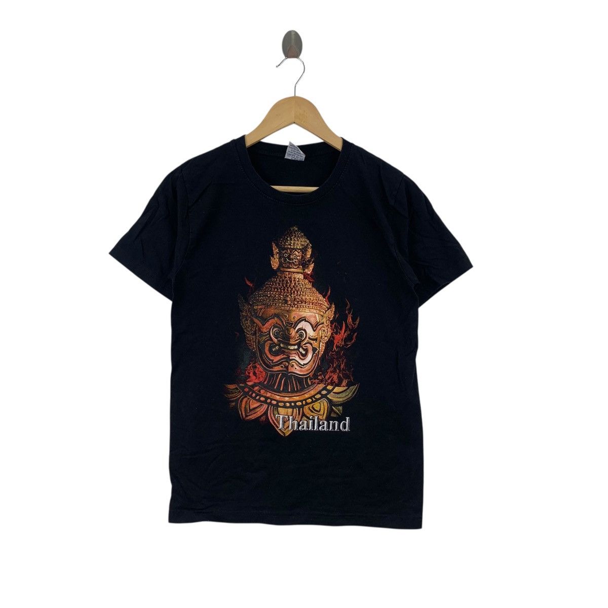 Vintage Vintage THAILAND TRADITIONAL YAKSHA Temple Guardian Tee Size M / US 6-8 / IT 42-44 - 1 Thumbnail