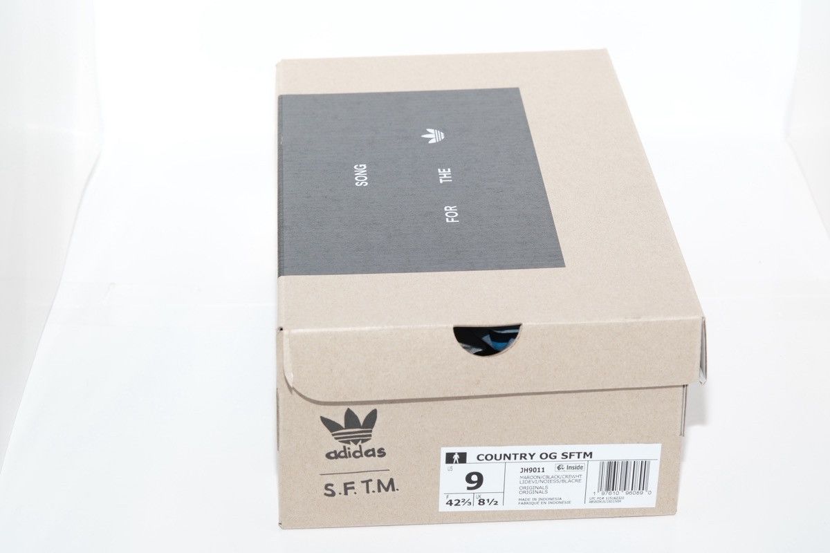 Adidas × Song For The Mute NEW IN BOX Adidas Country OG Song For the Mute Maroon Size US 9 / EU 42 - 9 Thumbnail