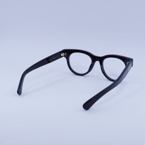 Gucci Gucci GG1792O 001 Eyeglasses Shiny Black 46mm Square Frame Size ONE SIZE - 9 Thumbnail