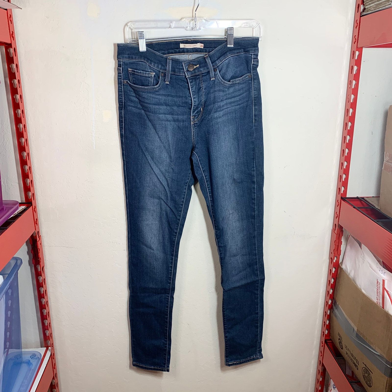 Levi's Levi's Blue Jeans for Women Size 28 (311 Shaping Skinny) Size 28" / US 6 / IT 42 - 1 Thumbnail