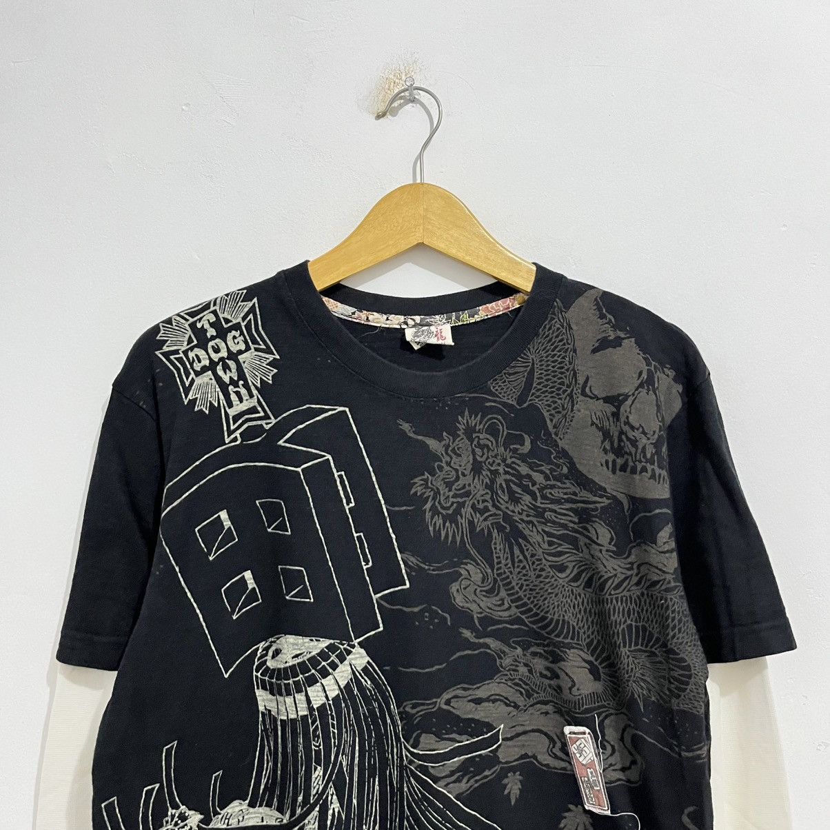 Vintage Dogtown x Koi Fish Graphic Layered Tee