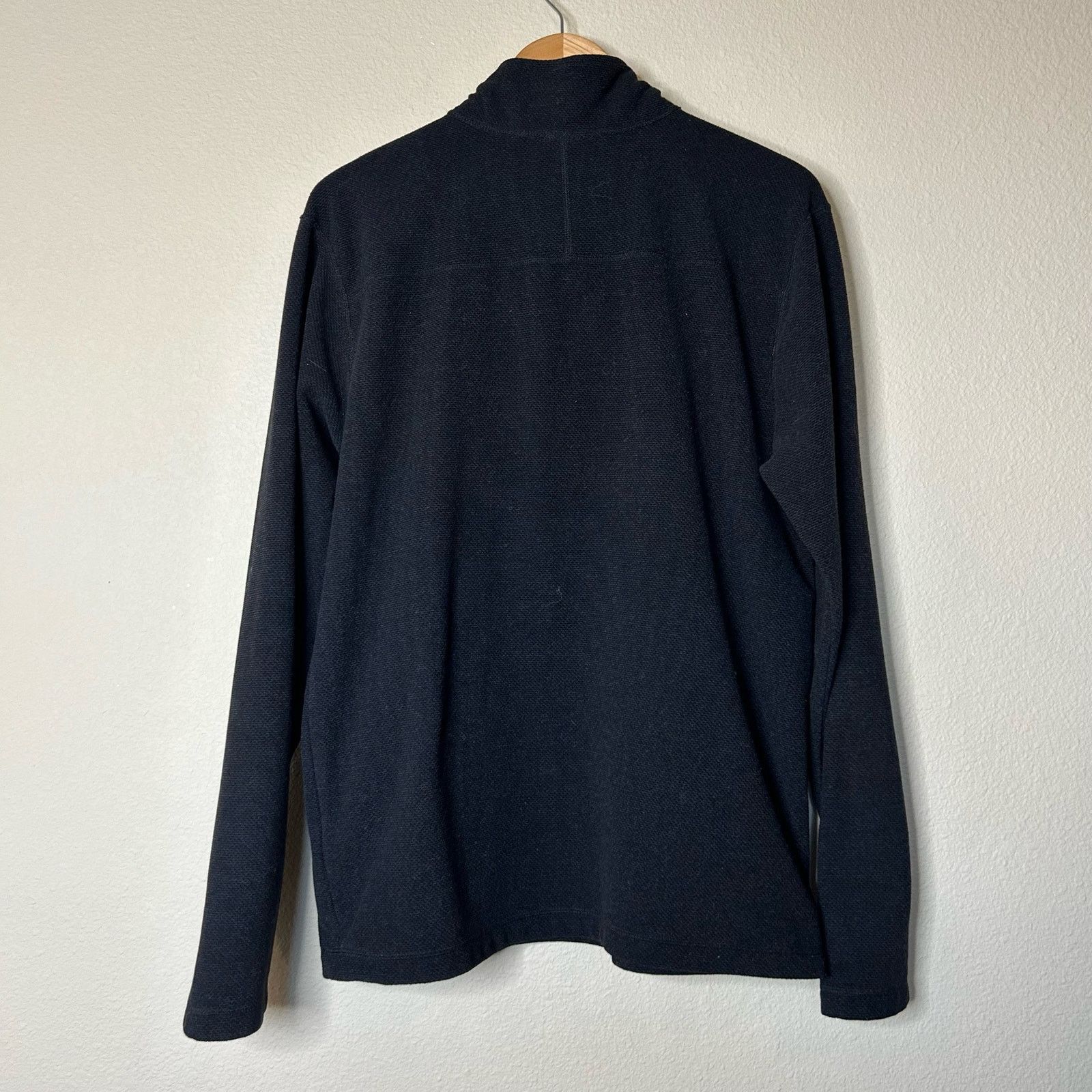 The North Face The North Face Sweater Pullover 1/2 Zip Black Fleece Size L Size L / US 10 / IT 46 - 3 Thumbnail