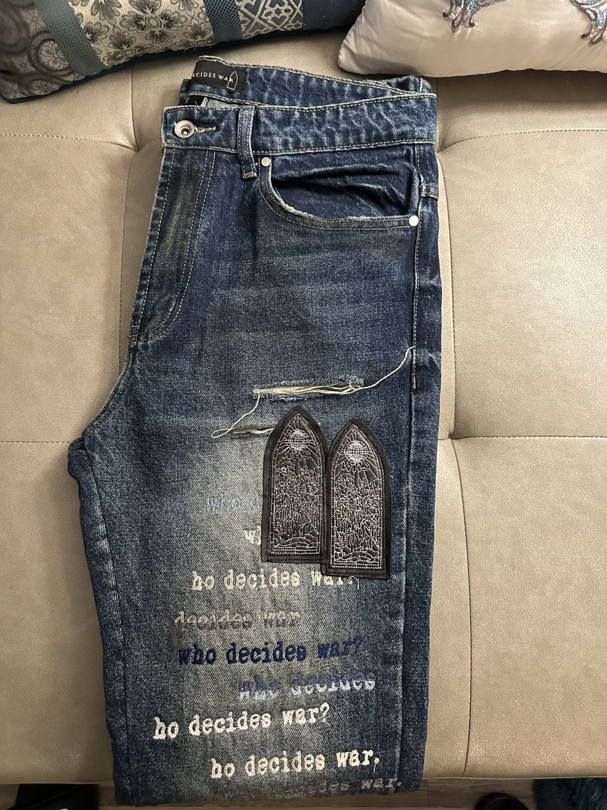 Who Decides War Who Decides War (WDW) denims Size US 30 / EU 46 - 3 Thumbnail